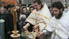 В православных храмах освятили воду