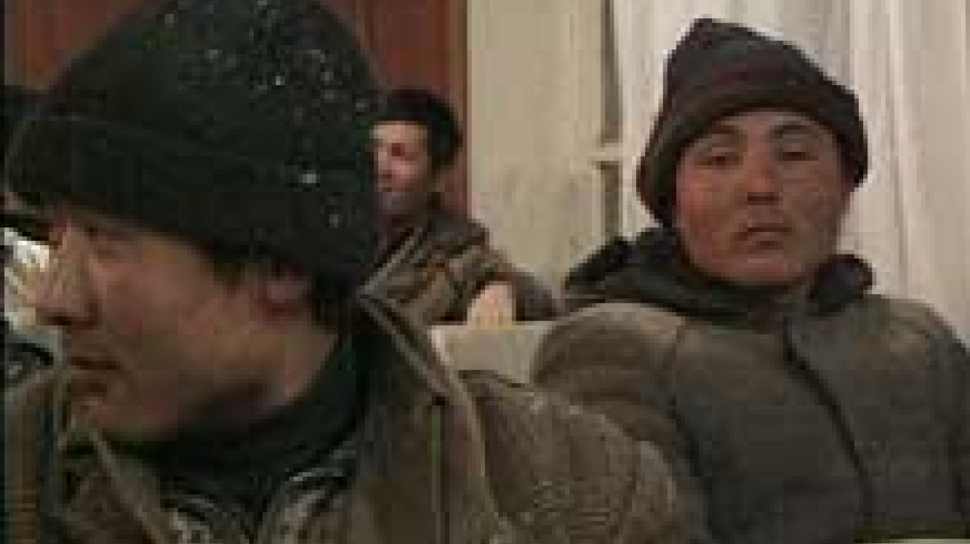 Милиционеры выловили таджикских нелегалов