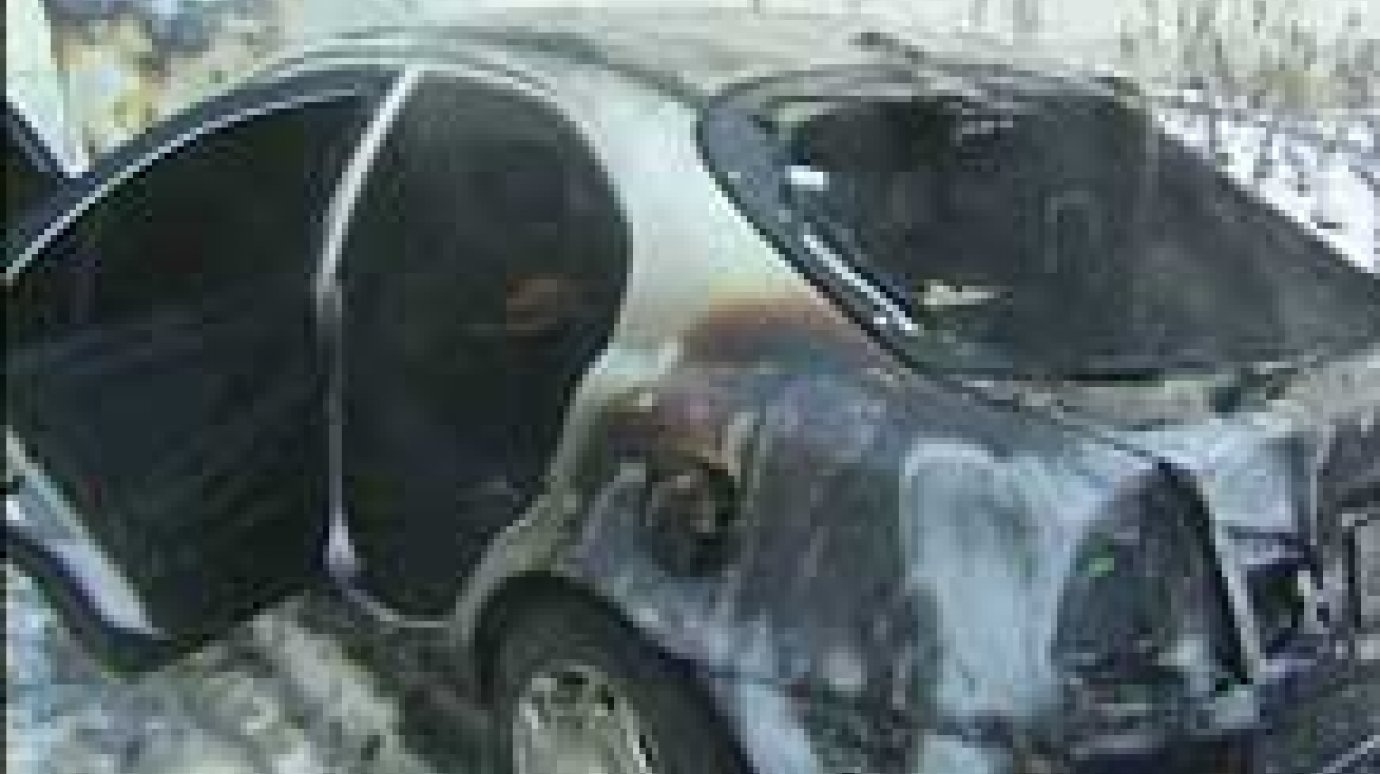 В Пензе сожгли автомобиль бизнесмена