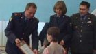 Дети милиционеров получили призы от полковника