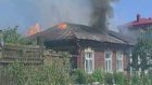 На улице Ключевского сгорело жилое здание
