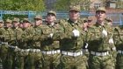 Студенты ПГУ устроили военный парад на плацу
