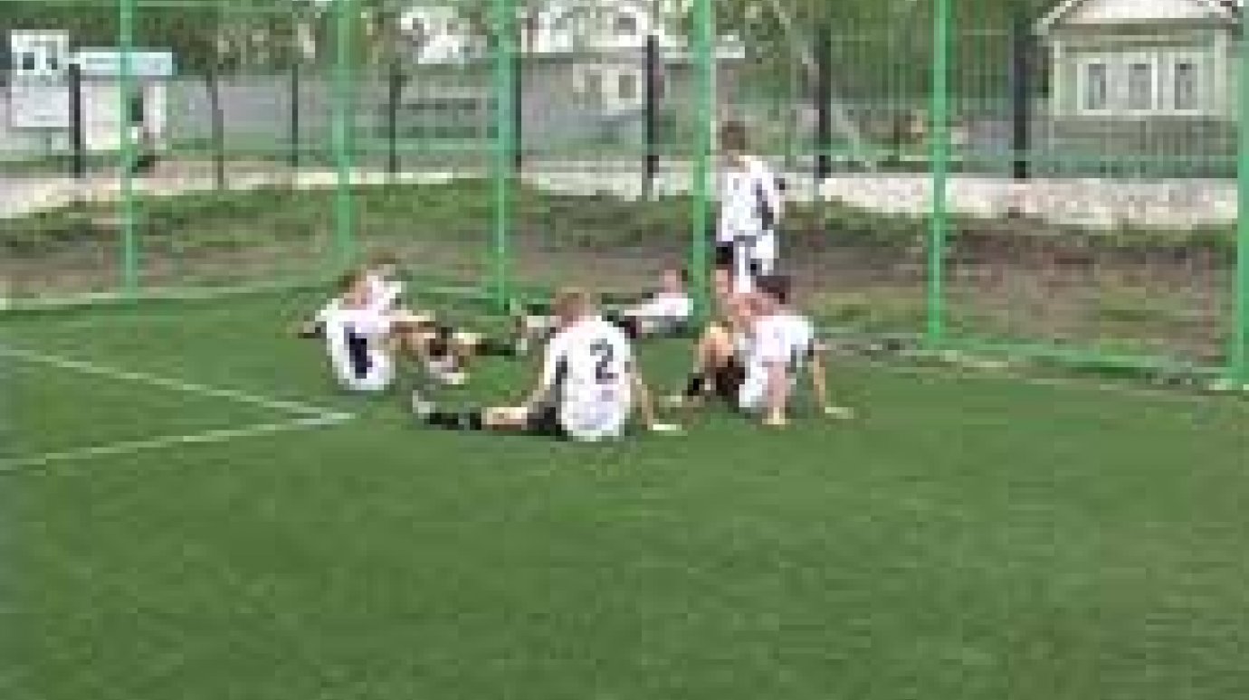 Ломовские школьники выиграли футбольное поле
