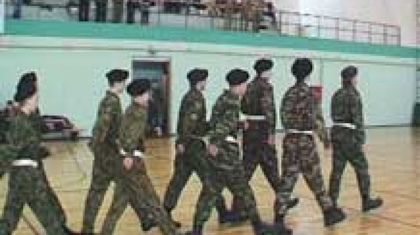 Допризывники готовятся к службе в армии