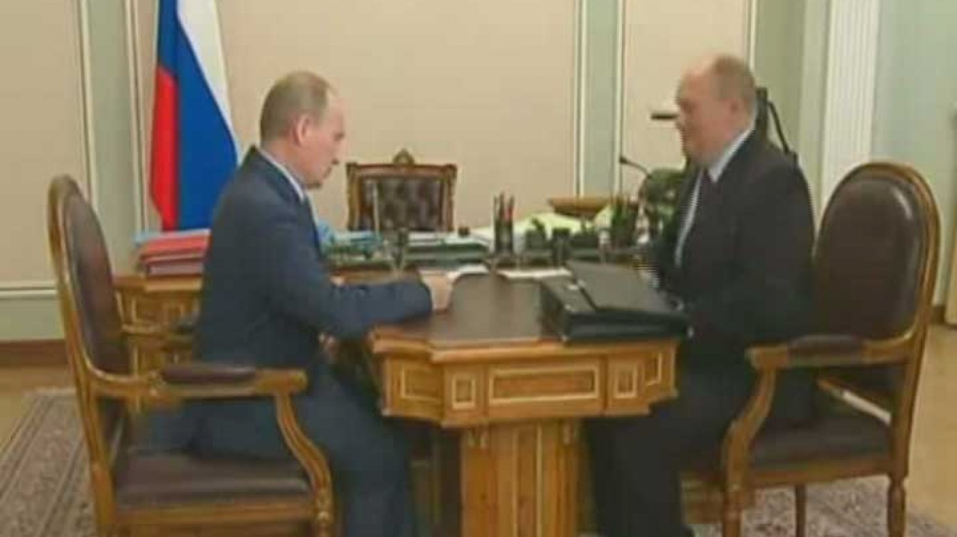 Губернатор Сурского края встретился с Путиным