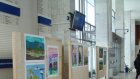 На вокзале открылась выставка детских рисунков