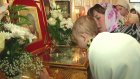 В Дмитриевскую церковь Каменки доставили ковчег со святынями