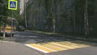 В Пензе пешеходные переходы начали красить в желтый цвет