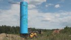 В Ростовке Каменского района установили новую водонапорную башню