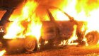 Ночью на улице Карпинского сгорел автомобиль Opel Omega