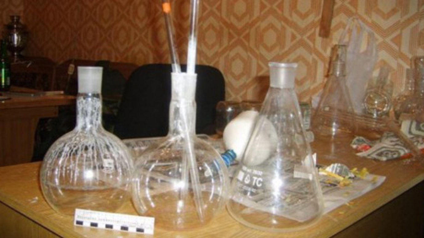 В Пензе ликвидирована лаборатория по производству амфетамина