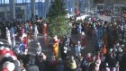 Пензенские Деды Морозы устроили праздник на вокзале