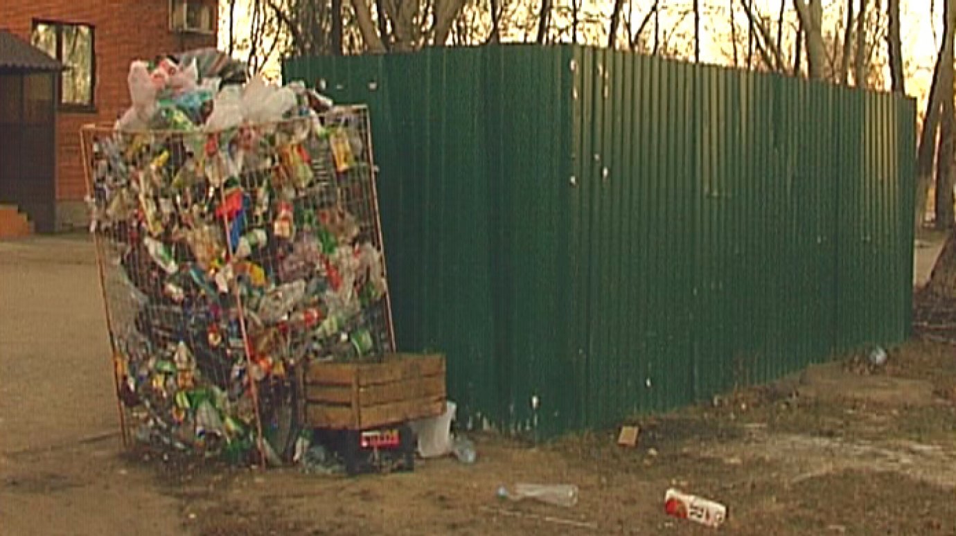 В Пензе стали исчезать контейнеры для сбора пластика и стекла