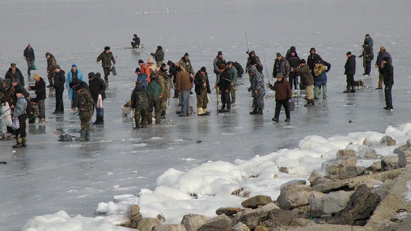 Толщина льда на пензенских водоемах превысила 15 см