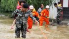 Из-за наводнений на востоке Китая пострадали 666 тысяч человек