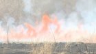 В Земетчинском районе ликвидировано возгорание травы