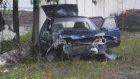 В Кузнецке 20-летний водитель врезался в железобетонный забор