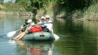 Туристы сплавились по реке Вороне в честь 300-летия села Поим