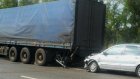 На трассе в Нижнеломовском районе иномарка врезалась в МАЗ