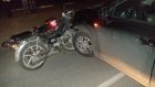 Ночью в Кузнецке столкнулись Chevrolet и подросток на мопеде