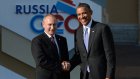 Президент России Владимир Путин встретился с президентом США Обамой