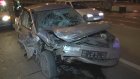 Ночью на Арбековском путепроводе столкнулись три машины