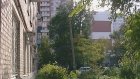 Наклонившийся фонарный столб пугает пензенцев с улицы Кулакова