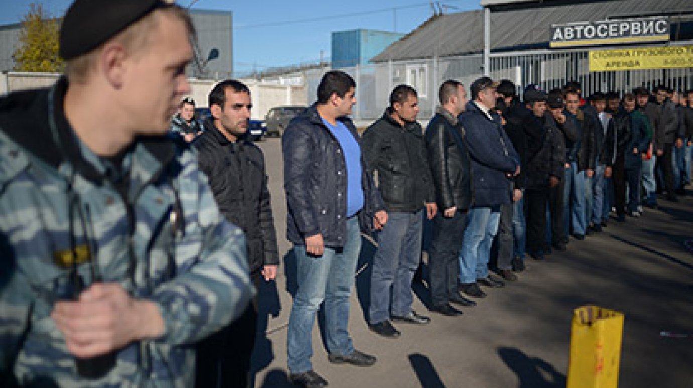 В Бирюлево задержаны 1 200 мигрантов