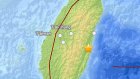 На побережье Тайваня произошло сильное землетрясение