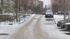 Жители дома № 21 на пр. Строителей жалуются на качество дороги