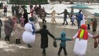 Пензенцы отпраздновали Рождество на Фонтанной площади