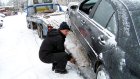 В Пензе мешающие уборке снега машины будут эвакуировать
