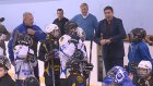 Хоккеист Александр Кожевников встретился с юными  спортсменами