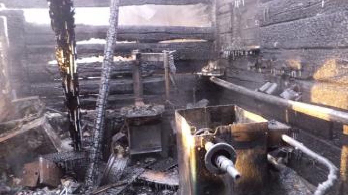 В Тамале при пожаре погиб охранник станции техобслуживания