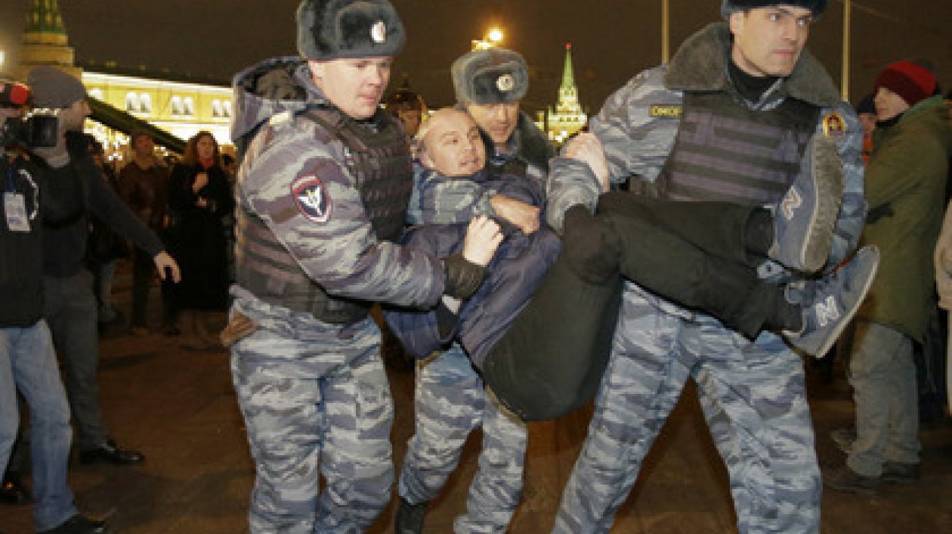 Полиция сообщила о 420 задержанных в Москве