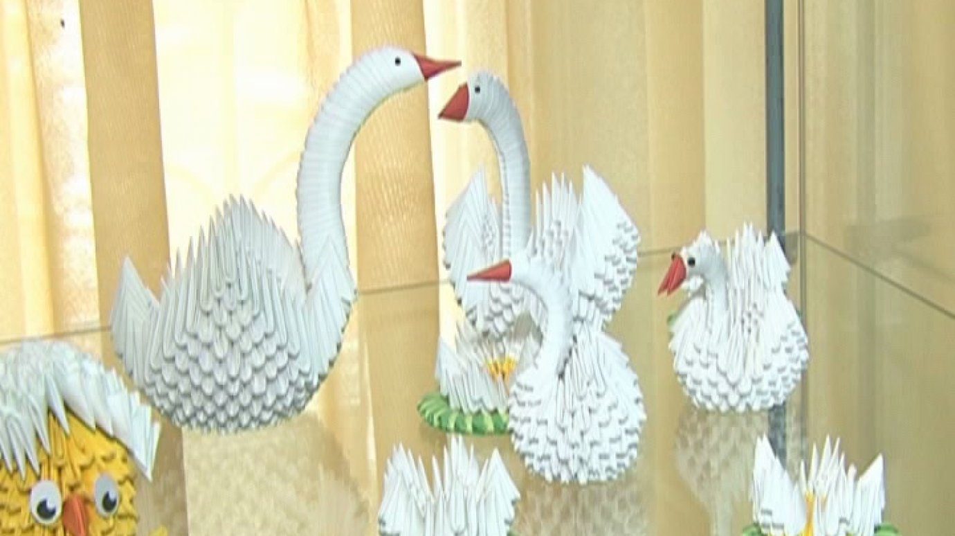 В музее народного творчества открылась выставка оригами
