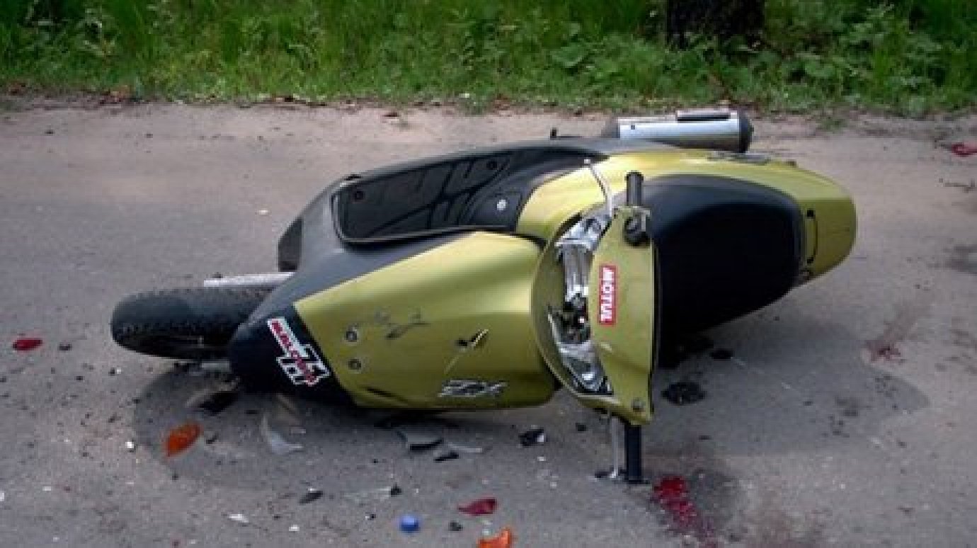 23-летний мотоциклист госпитализирован после ДТП на Бакунина
