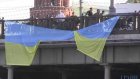 Рядом с Кремлем пытались вывесить флаг Украины