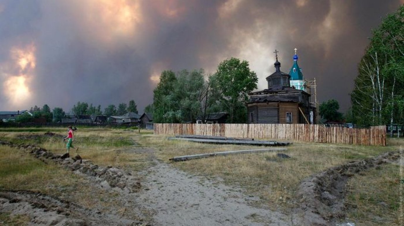 Села Лопатинского района оказались не защищенными от лесных пожаров