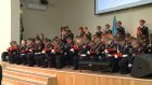 82 ученика школы № 70 торжественно приняли в кадеты