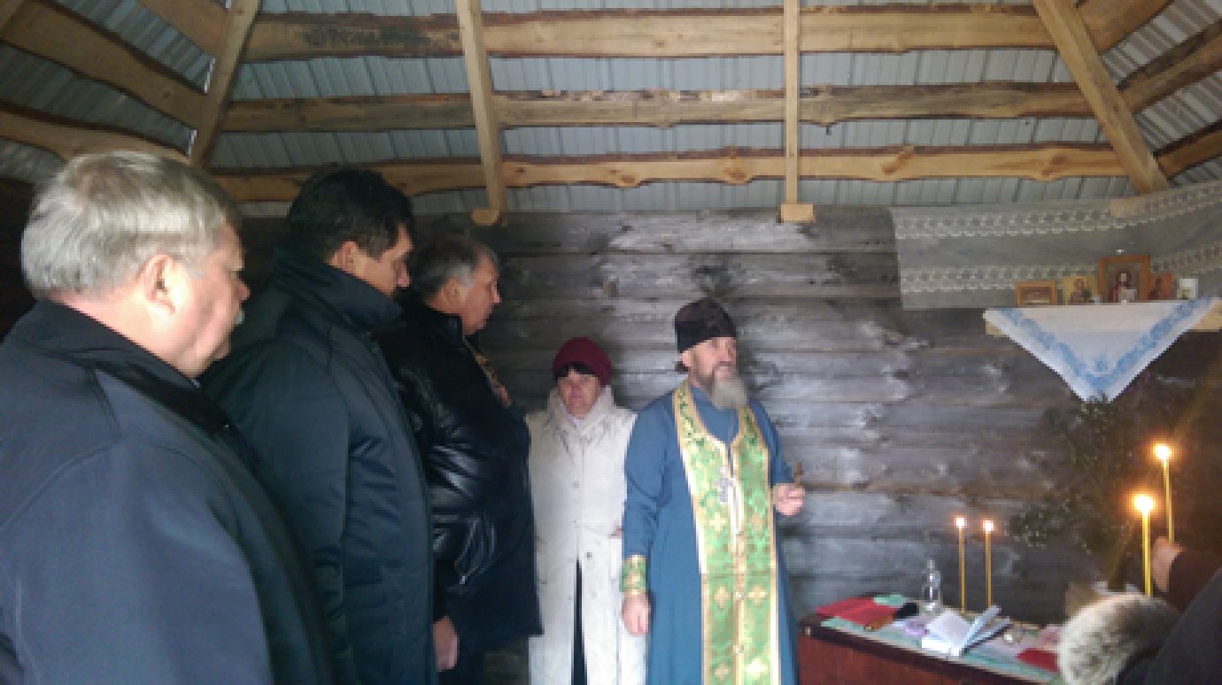 В Пачелмском районе построили купель для верующих