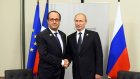 Путин проведет незапланированную встречу с Олландом
