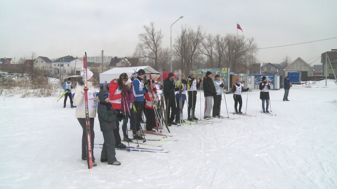 Пензенские чиновники приняли участие в лыжной гонке