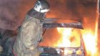 Камешкирские пожарные не дали взорваться горящему автомобилю