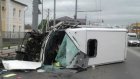 Пять пассажиров маршрутки пострадали в ДТП в Терновке