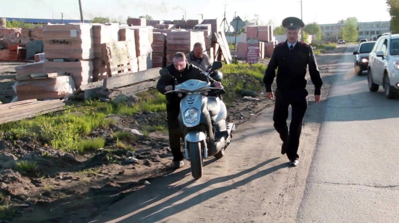 Сотрудники ГИБДД за сутки оштрафовали 50 мотоциклистов