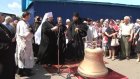 На звонницу Казанской церкви в Кузнецке подняли колокол