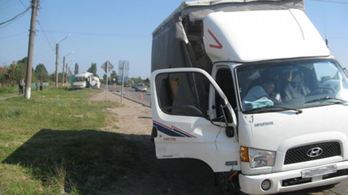 Водитель из Пензенской области спровоцировал ДТП с автобусом