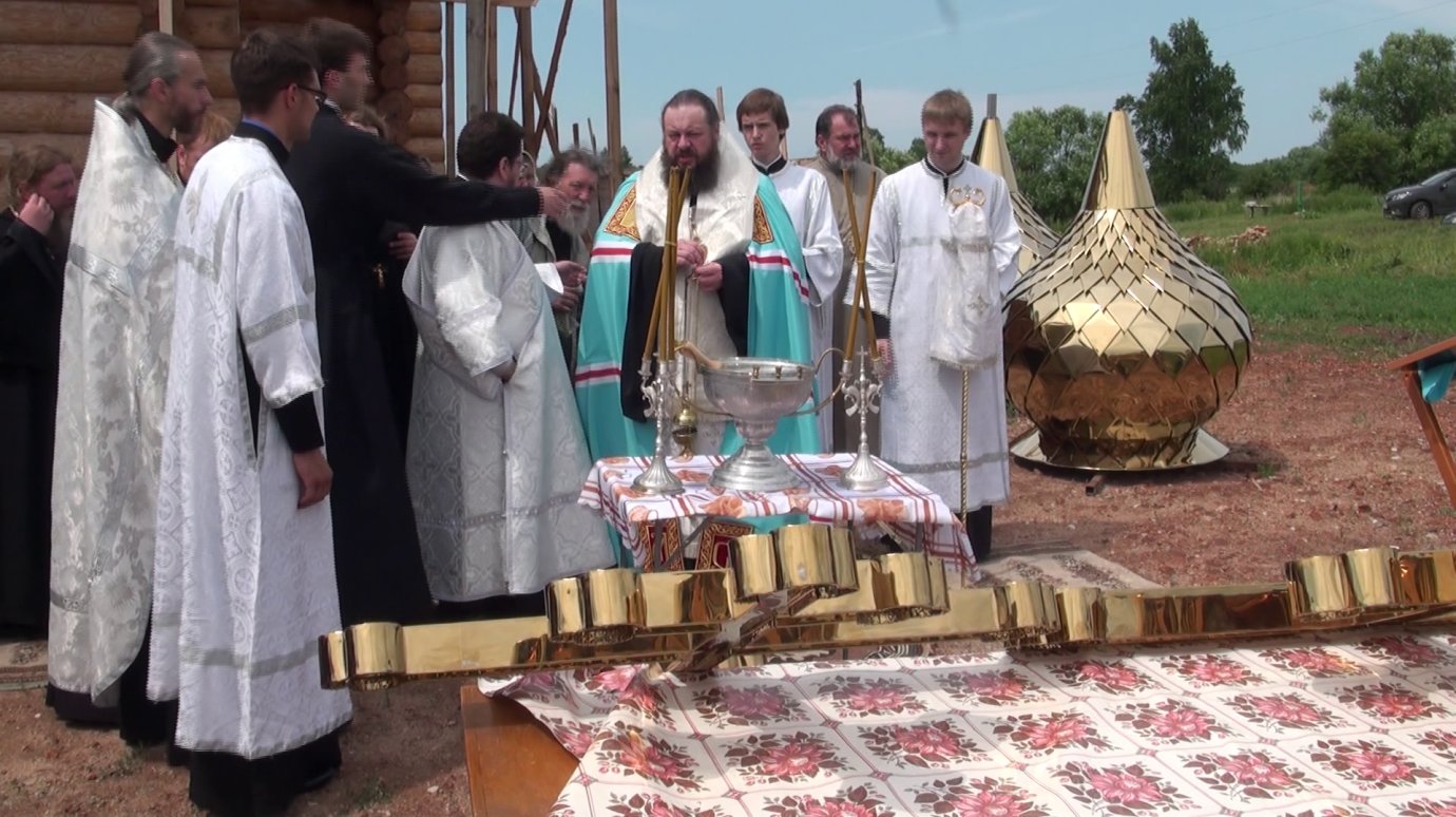 В селе Кочетовка строится церковь во имя Архангела Михаила