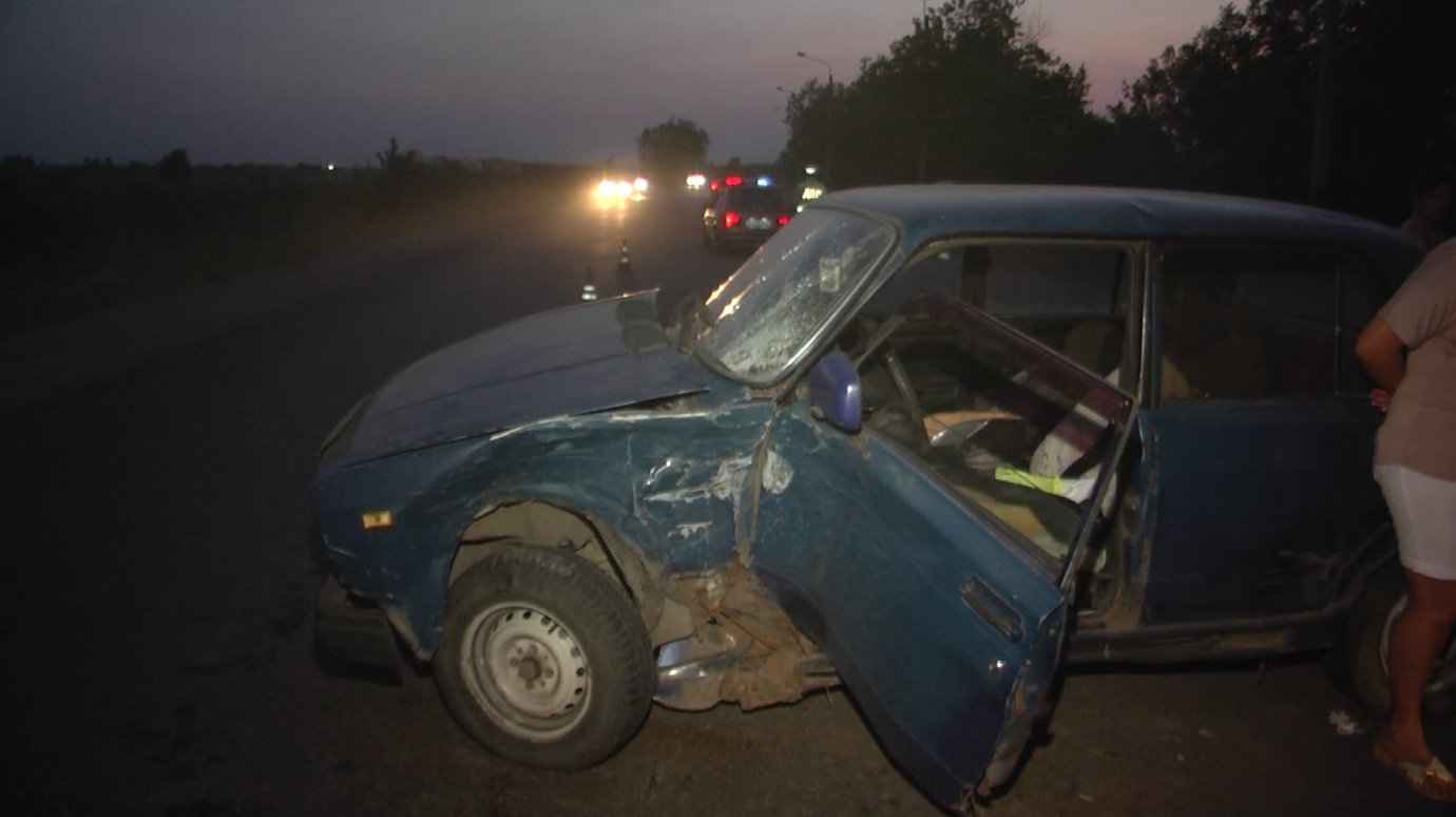 В аварии недалеко от Бригадирского моста пострадала женщина-водитель